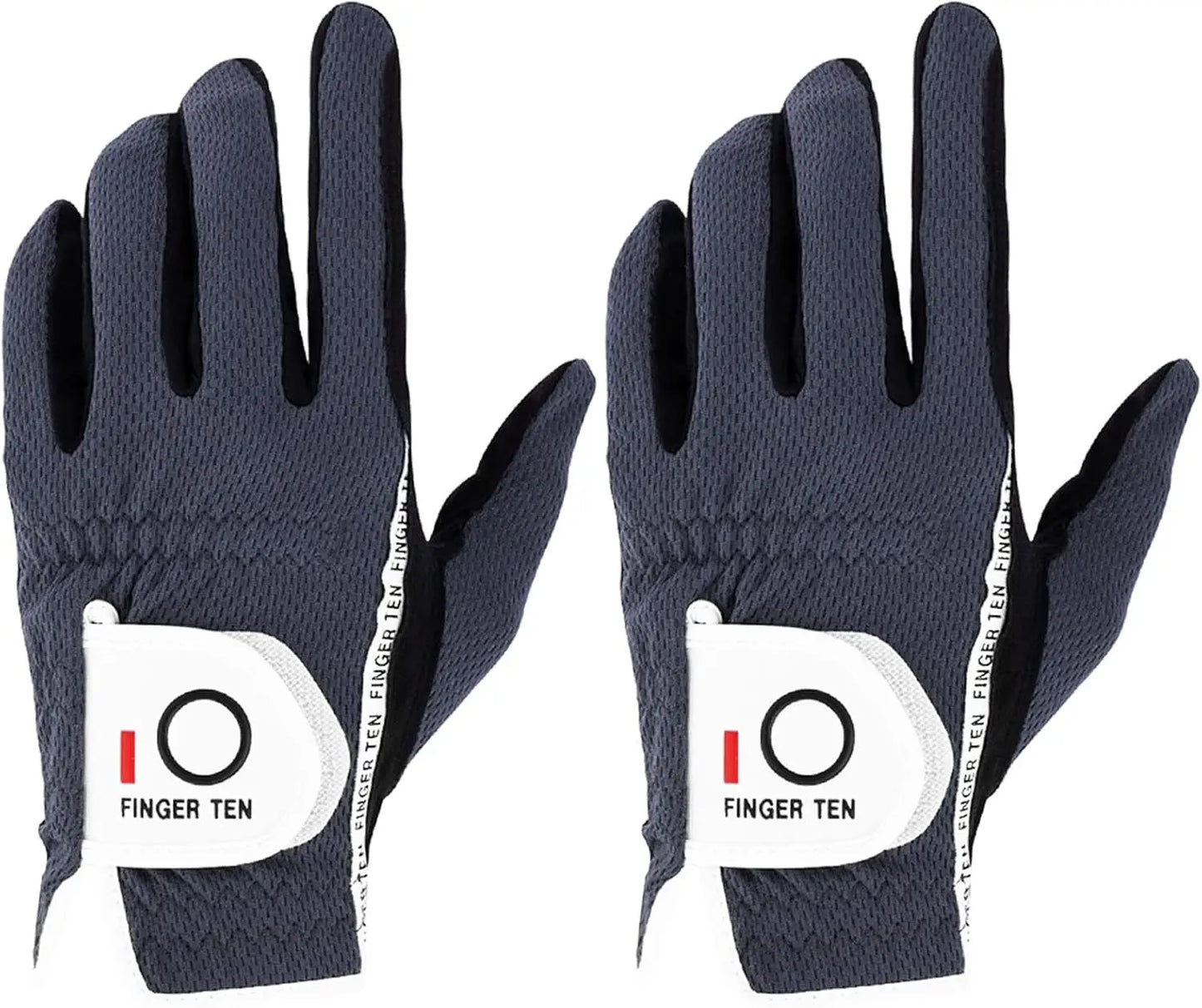 Weathersof Men’s Golf Gloves – Left-Hand Fit for Right-Handed Golfers (Black)