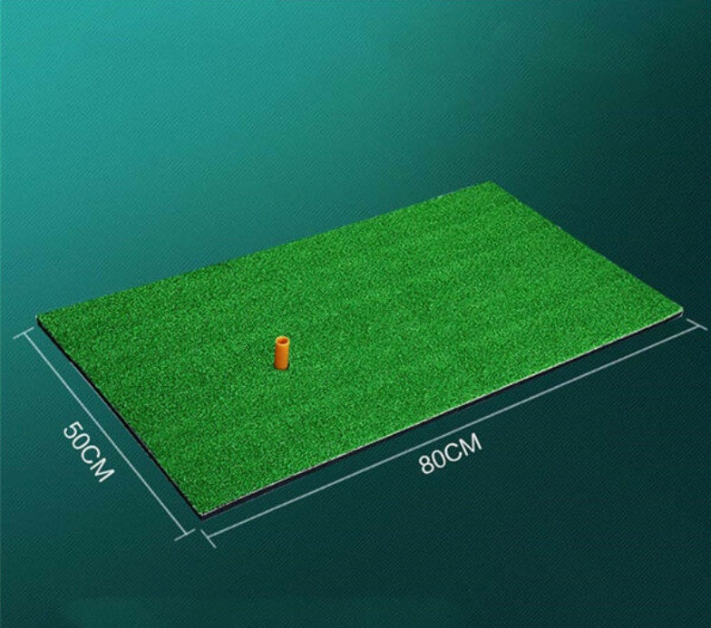 Golfing practice mat