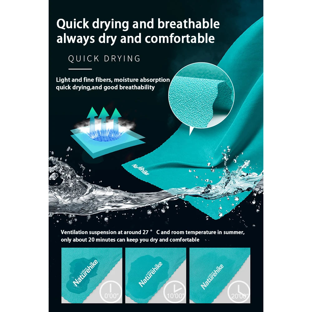 Naturehike Ultralight Quick-Dry Towel – Multipurpose Microfiber
